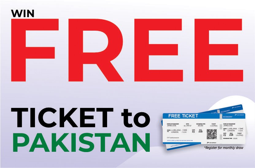 Free Ticket Giveaway – Monthly Draw