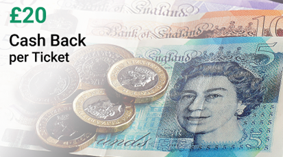 £20 Cash Back on Every Flight Booking