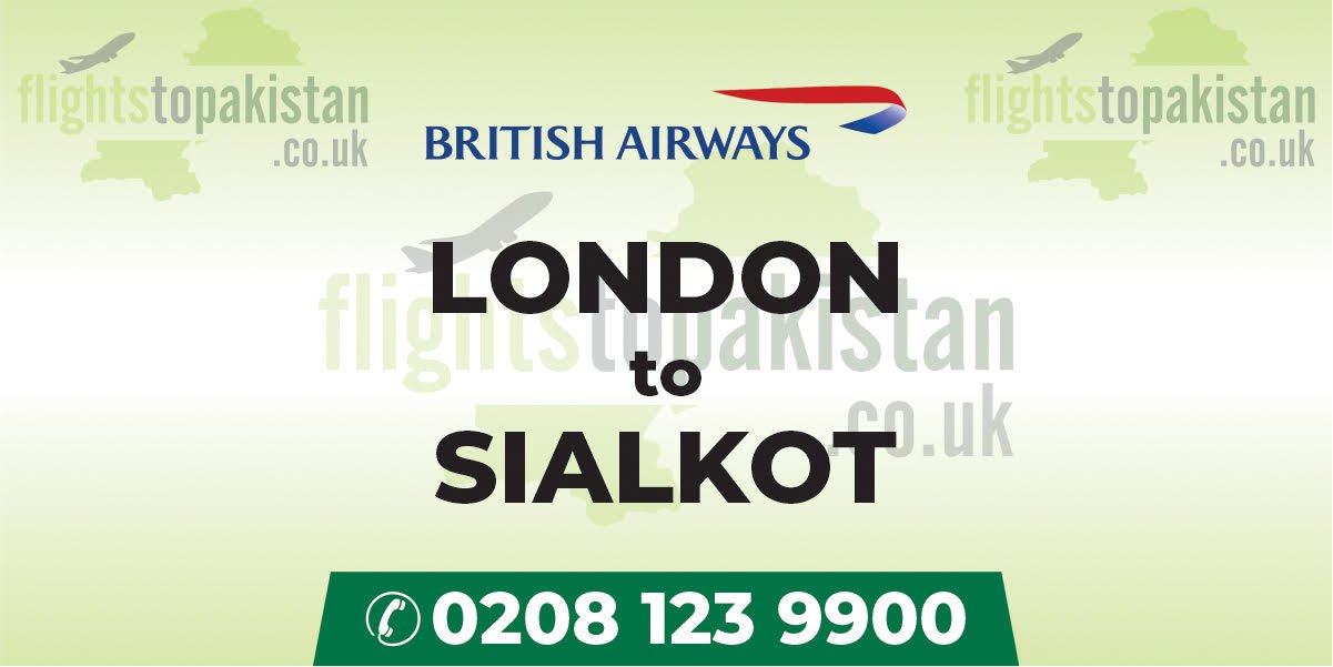 Edinburgh to Sialkot Flights
